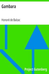 Gambara by Honore de Balzac