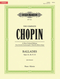 Ballades for Piano: Sheet (The Complete Chopin - A New Critical Edition) by Frédéric Chopin