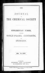 Journal of the Chemical Society Part 7 by Rutgers University