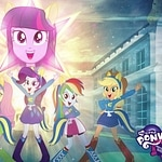 Equestria Girls (Cafeteria Song) by Twilight Sparkle, Applejack, Rainbow Dash, Pinkie Pie, Rarity & Fluttershy