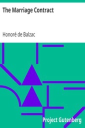 The Marriage Contract by Honore de Balzac
