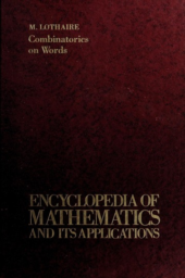 Combinatorics on Words by M. Lothaire